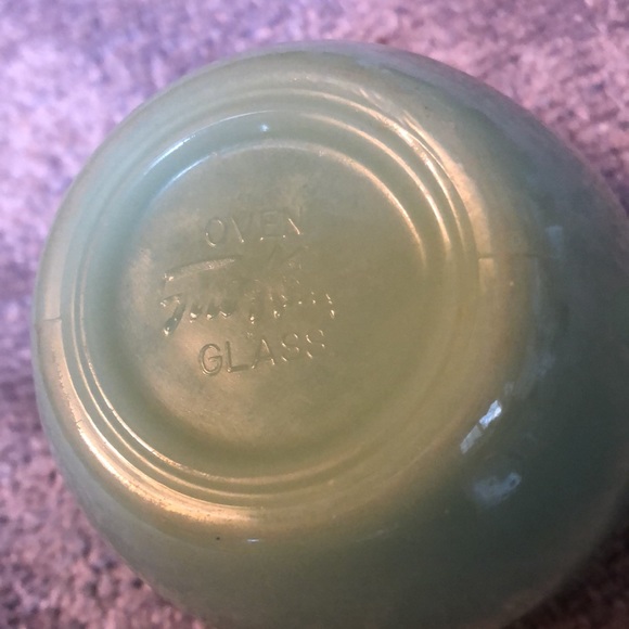 Fire King jadeite mug - Picture 2 of 3